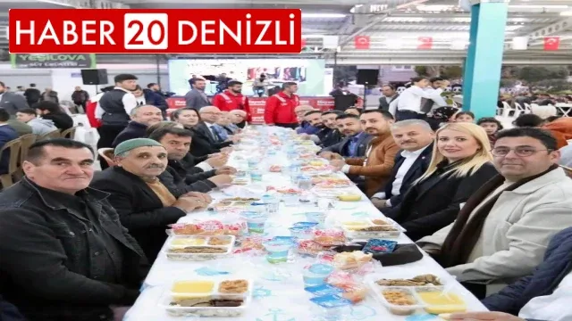 İftar sofrası Muratdede Mahallesinde kuruldu