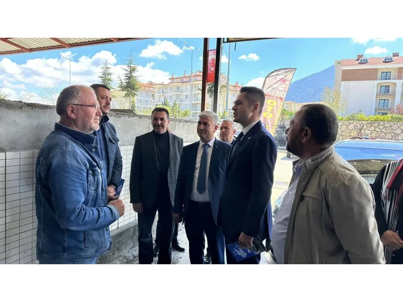 Denizli Milletvekili adayı Ekrem Başer "halka hizmet hakka hizmettir"