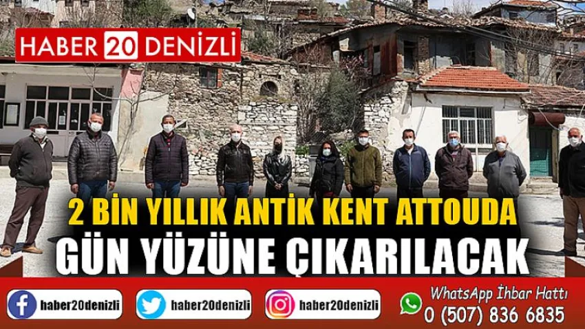 2 bin yıllık antik kent Attouda gün yüzüne çıkarılacak