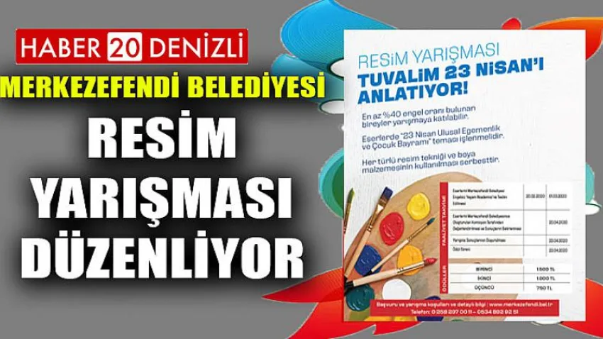 Merkezefendi Belediyesi Resim Yarışması Düzenliyor
