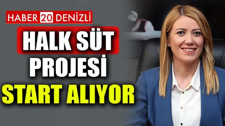 Halk Süt Projesi Start Alıyor