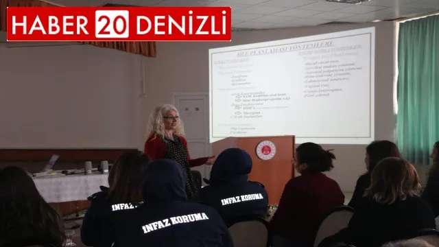 Kadın hükümlülere aile planlaması eğitimi verildi