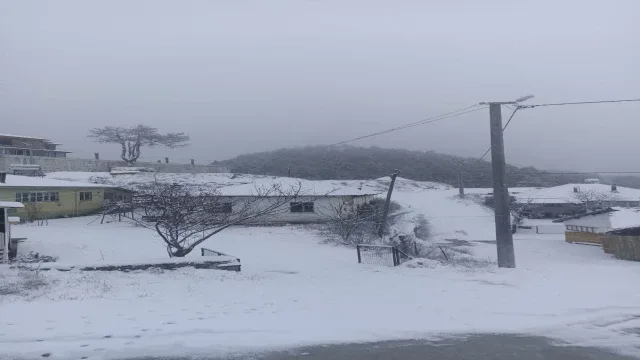 Denizli'nin Yüksek Kesimlerinde Kar Yağışı Etkili Oldu