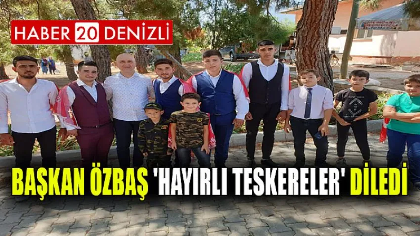 Başkan Özbaş 'Hayırlı Teskereler' Diledi