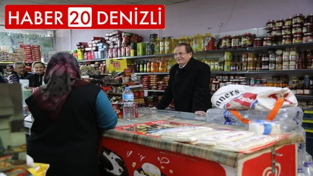 Pamukkale Adayı Pekdemir’den küçük esnafa büyük destek