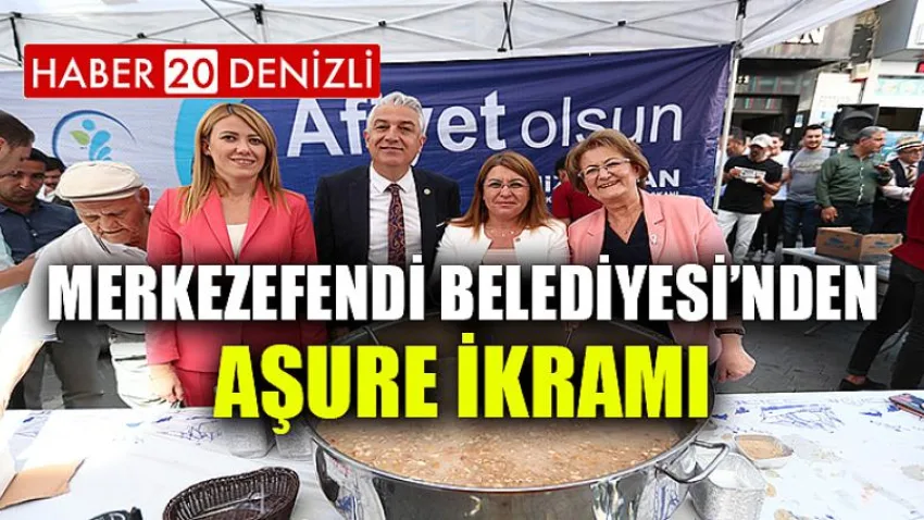 Merkezefendi Belediyesi’nden Aşure İkramı