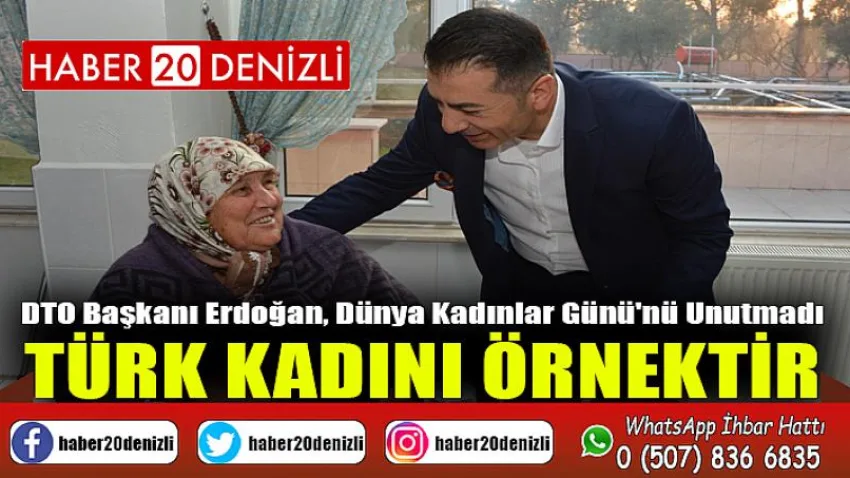 Türk Kadını Örnektir