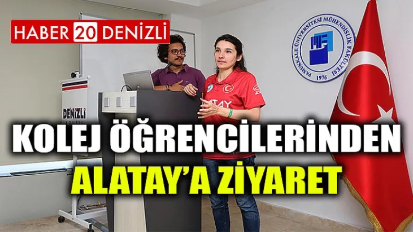 Kolej Öğrencilerinden ALATAY’a Ziyaret