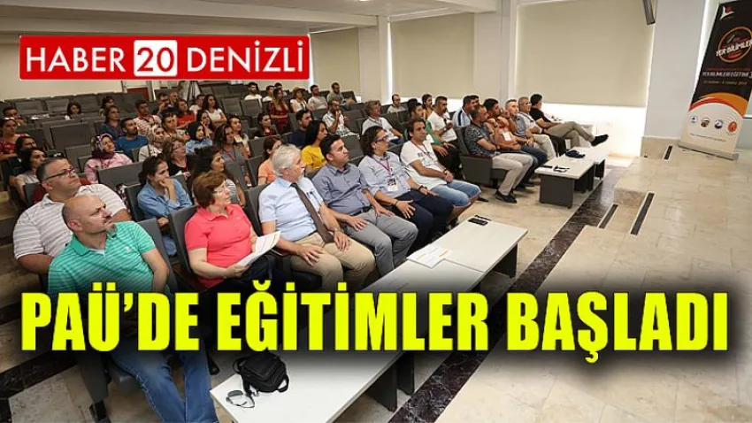 PAÜ’de “Çürüksu (Denizli) Havzası’nda Yer Bilimleri Eğitimi-3” Başladı