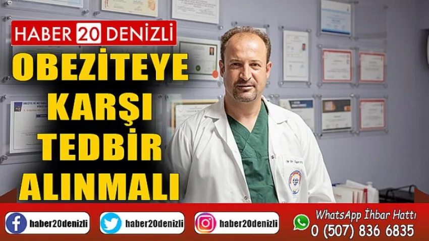 Obeziteye karşı tedbir alınmalı