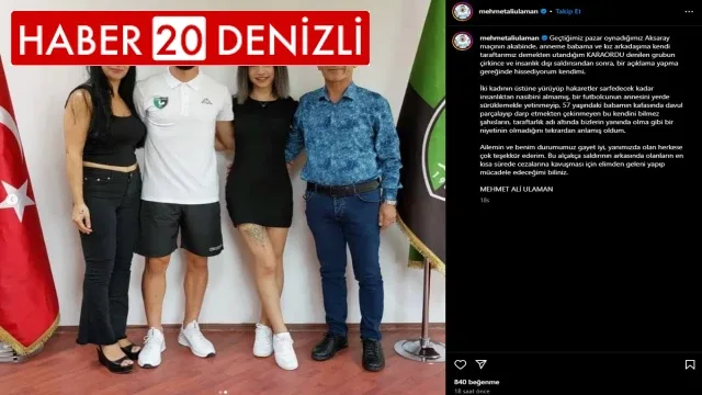 Futbolcunun ailesi maç çıkışında saldırıya uğradı