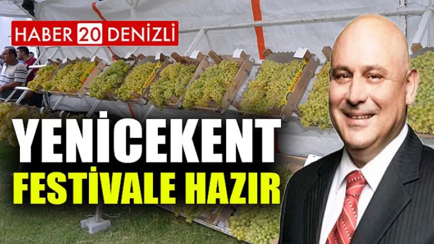 Yenicekent festivale hazır