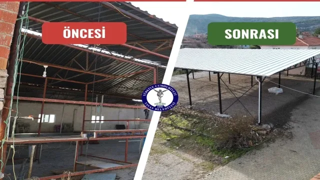Tavas Belediyesi, Baharlar Mahallesi sosyal tesislerini yeniledi