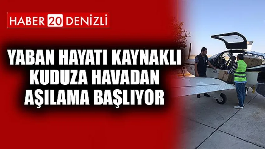 Yaban Hayatı Kaynaklı Kuduza Havadan Aşılama Başlıyor