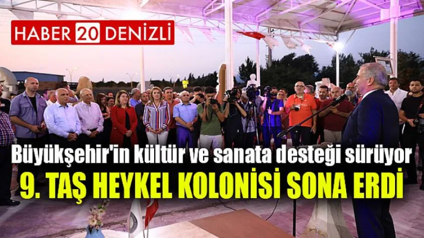 9. Taş Heykel Kolonisi sona erdi