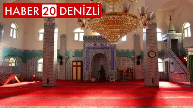 Denizli’de camiler Ramazan ayına hazırlanıyor
