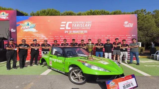 Elektrikli araç 'Ecogreen' tasarımda Türkiye 1.'si oldu