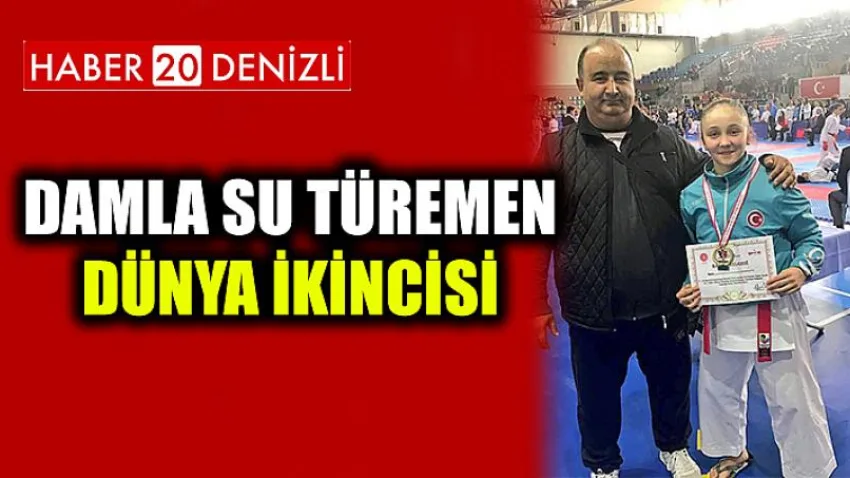 Damla Su Türemen Dünya İkincisi