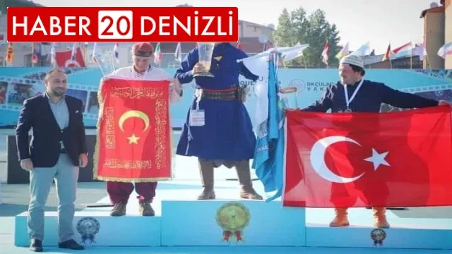 Denizlili sporcu Fetih Kupasında altın madalya kazandı