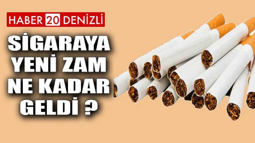 Sigaraya Yeni Zam Ne Kadar Geldi ?