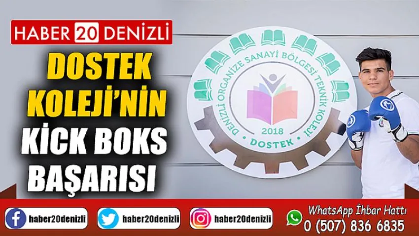 Dostek Koleji’nin Kick Boks Başarısı