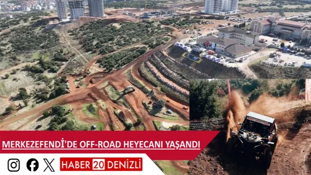 Merkezefendi'de off-road heyecanı yaşandı