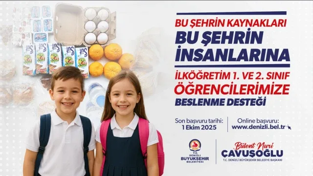 Denizli Büyükşehir Belediyesi Beslenme Desteği