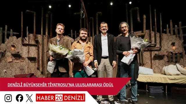 Denizli Büyükşehir Tiyatrosu’na uluslararası ödül