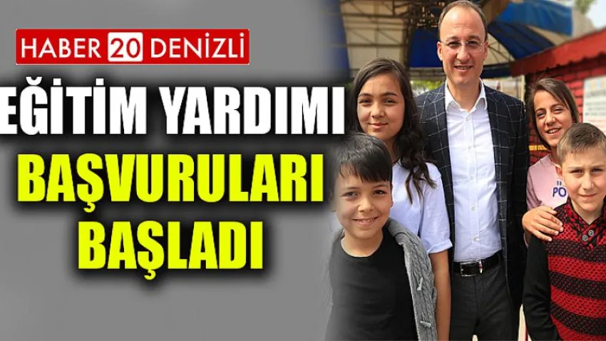 Eğitim Yardımı Başvuruları Başladı