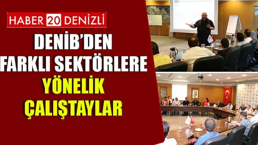 DENİB’den Farklı Sektörlere Yönelik Çalıştaylar