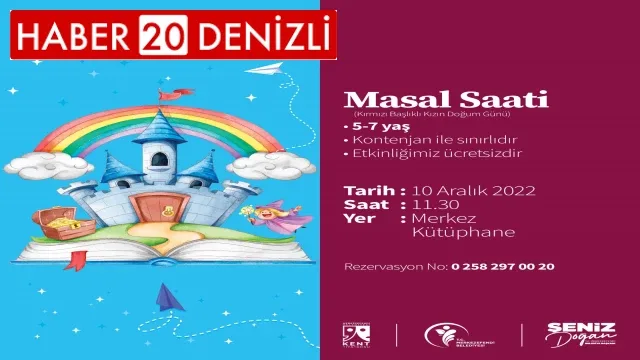 Minikler Masal Saatinde Bir Araya Gelecek