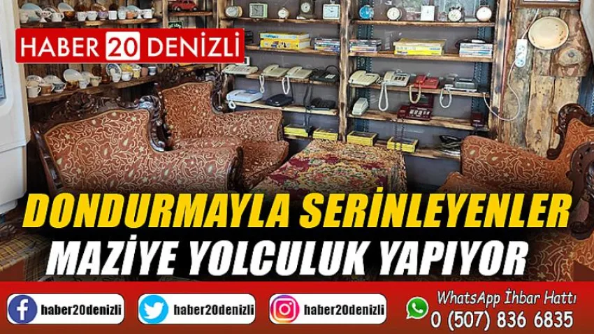 Dondurmayla serinleyenler maziye yolculuk yapıyor