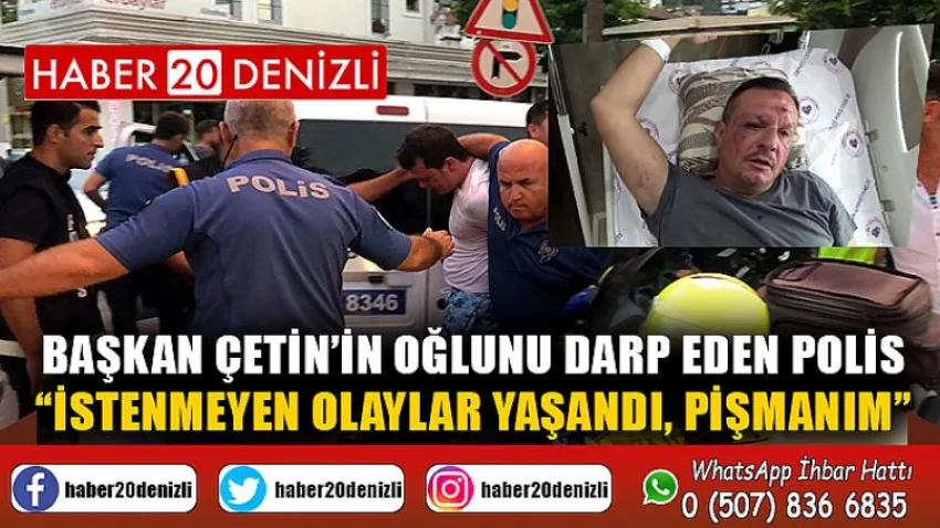 İstenmeyen olaylar yaşandı, pişmanım