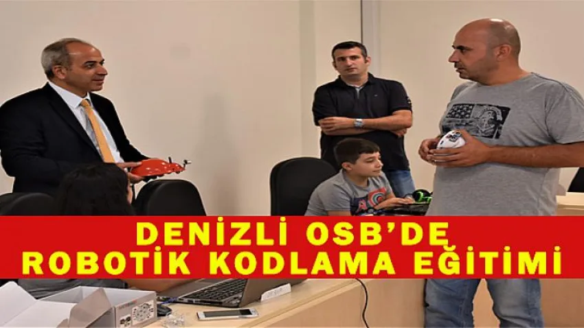 OSB'de Robotik Kodlama Eğitimi