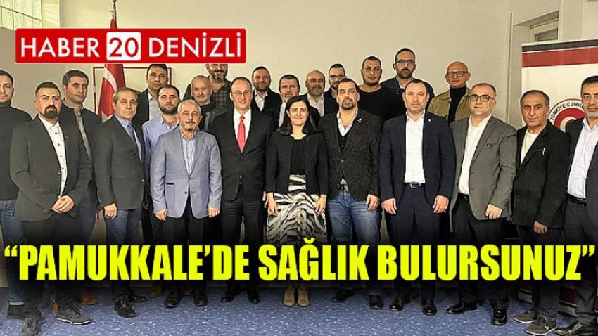 Pamukkale’de Sağlık Bulursunuz