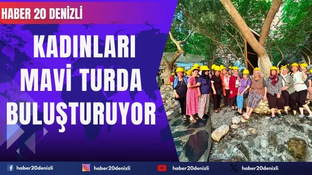 Babadağ Belediyesi kadınları mavi turda buluşturuyor