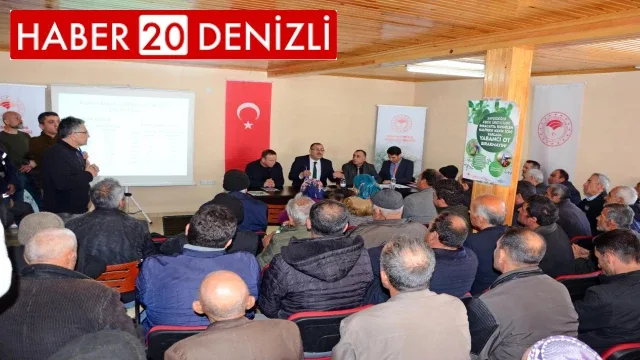Denizli’de Üreticilere Yönelik Eğitim Toplantılarına Başlandı