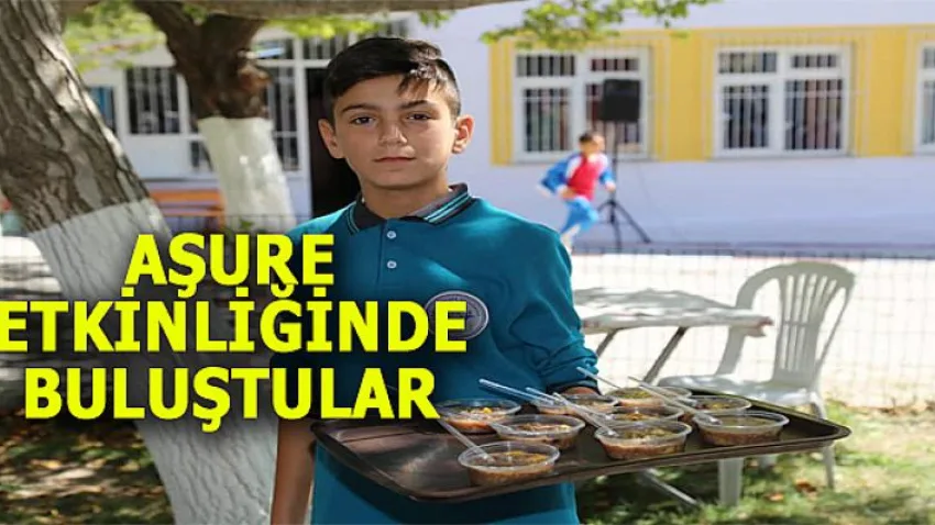 Aşure Etkinliğinde Buluştular
