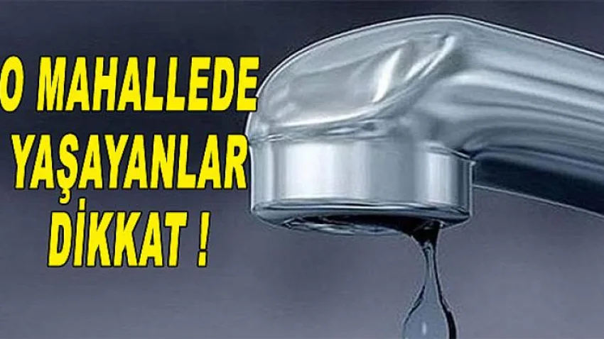 O Mahallede Yaşayanlar Dikkat !