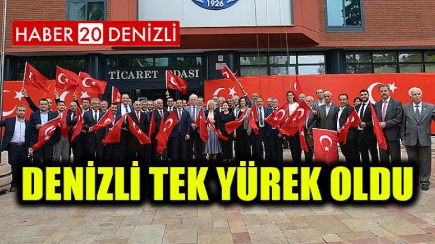 Denizli Tek Yürek Oldu