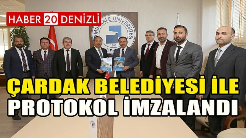 Çardak Belediyesi ile Protokol İmzalandı