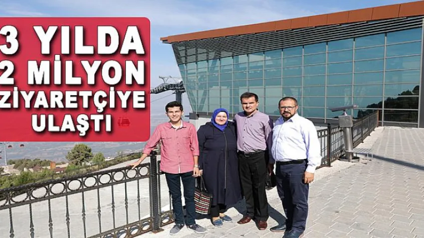 3 Yılda 2 Milyon Ziyaretçiye Ulaştı