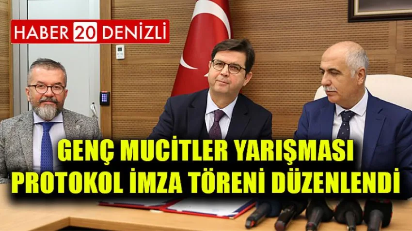 Genç Mucitler Yarışması Protokol İmza Töreni Düzenlendi