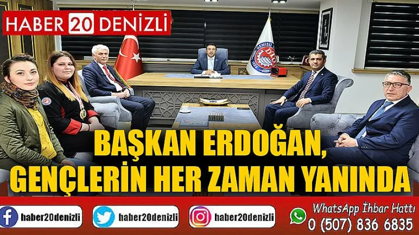 Başkan Erdoğan, Gençlerin Her Zaman Yanında