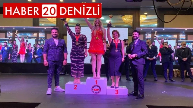 Tasarladığı türban modeliyle Türkiye 2.’si oldu