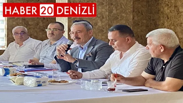 Doğal afetlerin yol açtığı hasarlarla ilgili Çal’da toplantı yapan Milletvekili Şahin Tin’den açıklama: “Yaraları birlikte saracağız”
