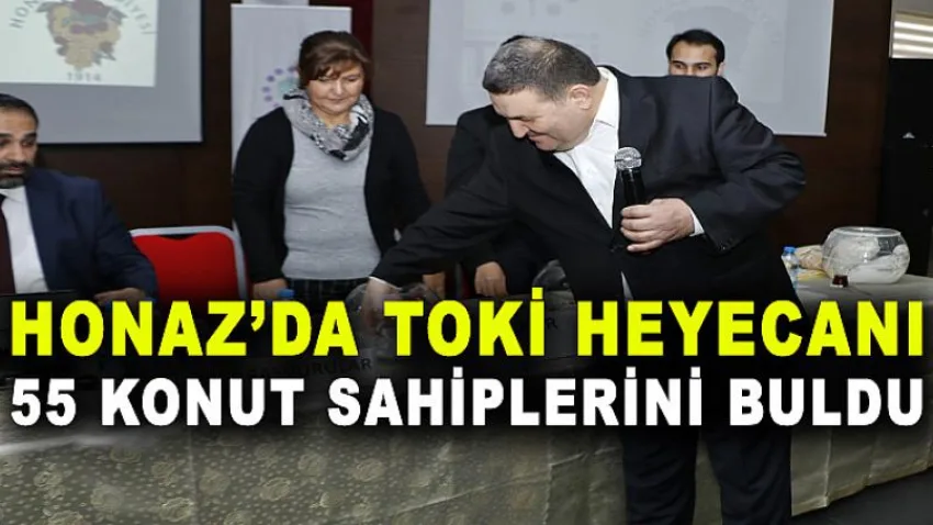 55 Konut Sahiplerini Buldu
