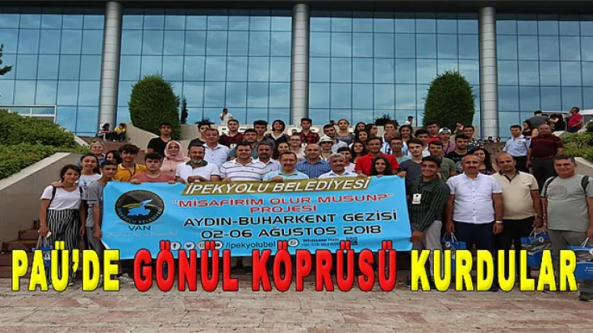 PAÜ'de Gönül Köprüsü Kurdular