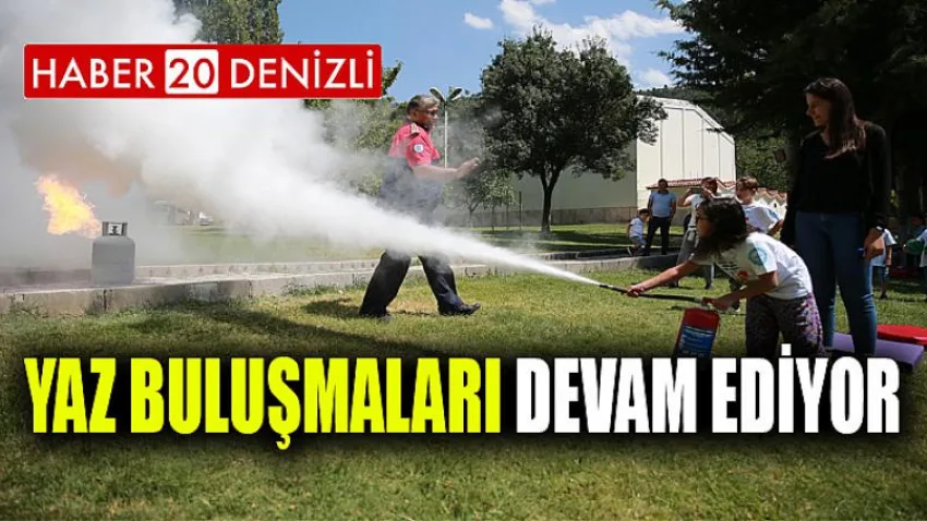 Yaz buluşmaları devam ediyor