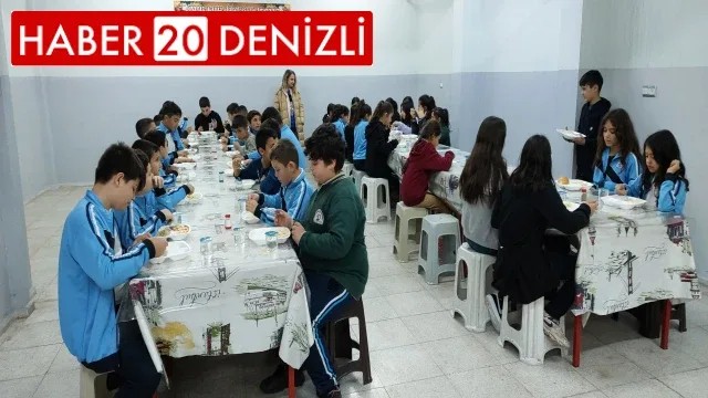 Denizli’de 17 bin öğrenci ücretsiz yemek hizmetinden yararlanıyor